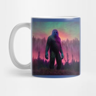 Dope Sasquatch in Nature Mug